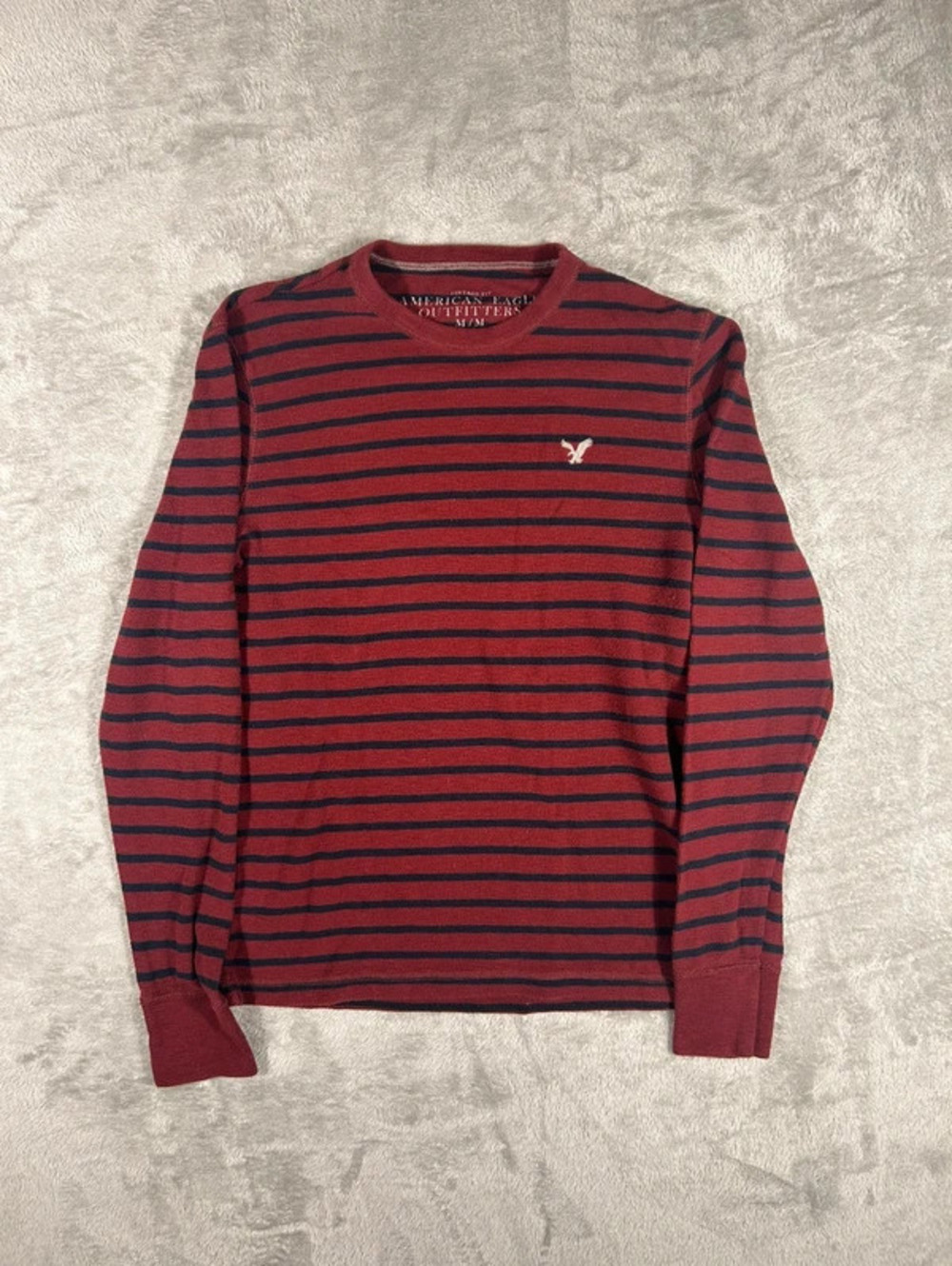 vintage american eagle striped long sleeve size M